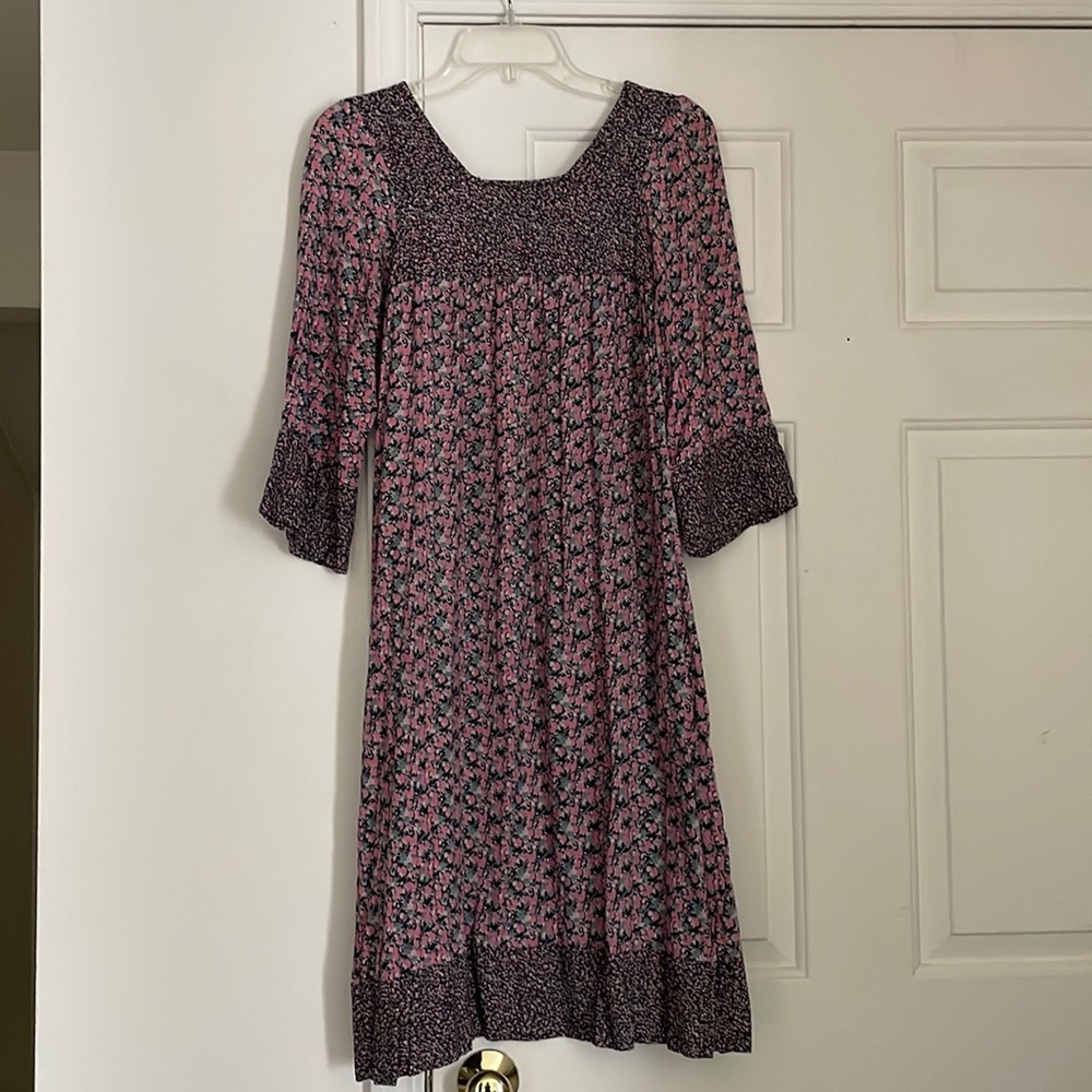 Vintage Dress with Pockets- Medium